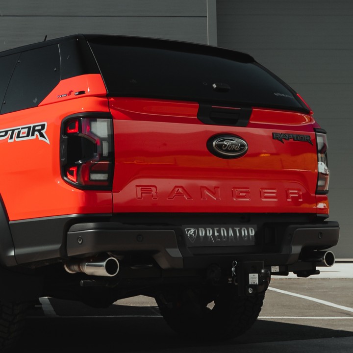 Light Garnish Trims, Predator Full Set in, Color Gloss or Matt Black, Ford Ranger Raptor 2023 - Present - EDK.ro