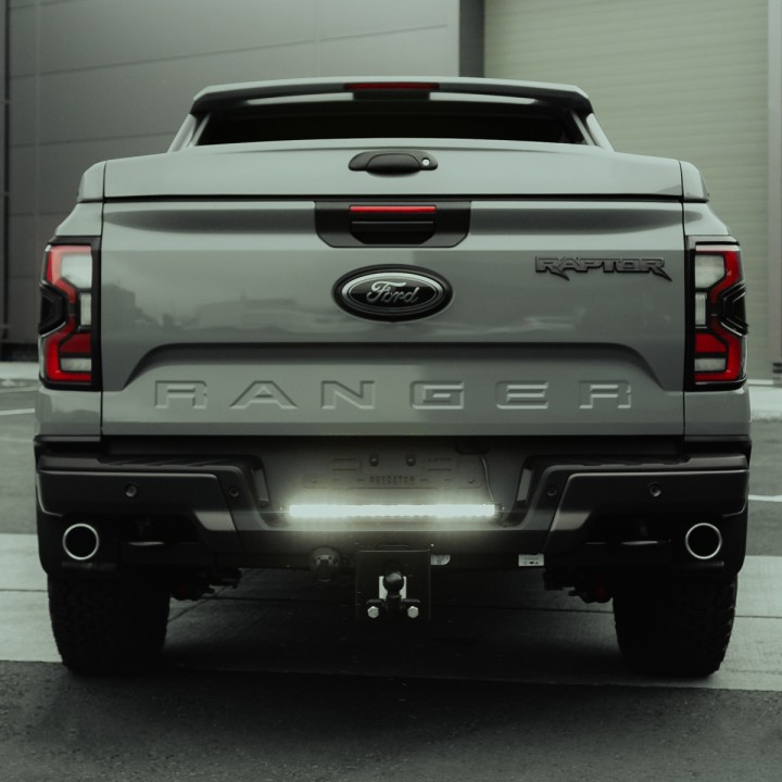 Rear Light Covers, Predator, Color Matt or Gloss Black, Ford Ranger Raptor 2023 - Present - EDK.ro