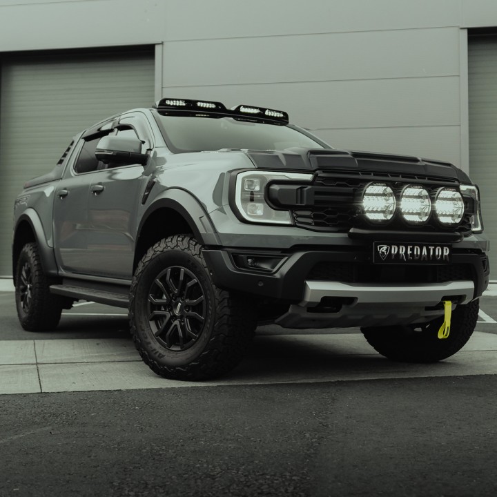 Kit de Integrare Proiectoare LED Omologate Pentru Plafon, Predator, Ford Ranger Raptor 2023 - Prezent - EDK.ro