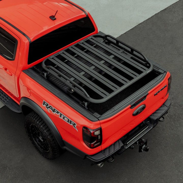 Portbagaj de Plafon tip Platformă, Predator Roller Shutters cu Șine Laterale), Ford Ranger Raptor 2023 - Prezent - EDK.ro