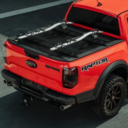 Roof Cross Bars, ProTop Roll Top - Aero Wing, Color Black, Ford Ranger Raptor 2023 - Present - EDK.ro