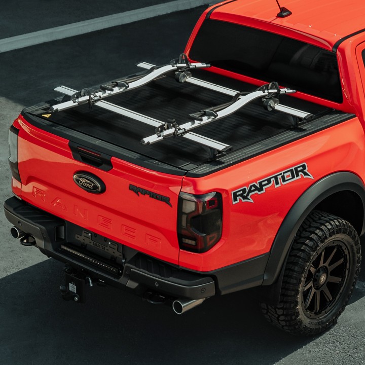 Bare Transversale de Plafon, ProTop Roll Top - Aero Wing, Culoare Argintiu, Ford Ranger Raptor 2023 - Prezent - EDK.ro