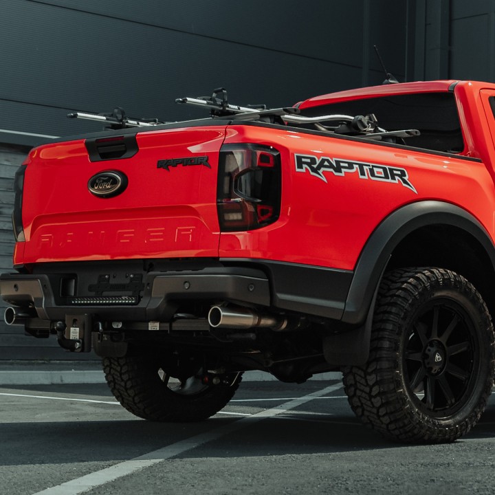 Bare Transversale de Plafon, ProTop Roll Top - Aero Wing, Culoare Argintiu, Ford Ranger Raptor 2023 - Prezent - EDK.ro