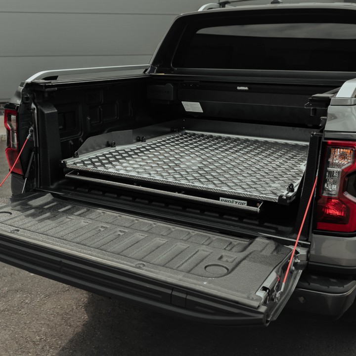 Sliding Bed Tray, ProTop Full-Width - Alloy, Ford Ranger Raptor 2023 - Present - EDK.ro