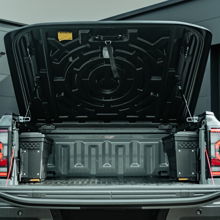 Lid Tonneau Bed Cover, Aeroklas Speed, Ford Ranger Raptor Double Cab 2023 - Present - EDK.ro