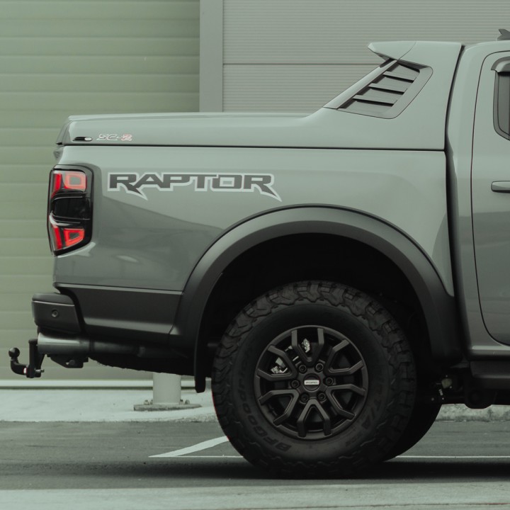 Fullbox Bed Cover, Alpha SC-Z, Ford Ranger Raptor Double Cab 2023 - Present - EDK.ro