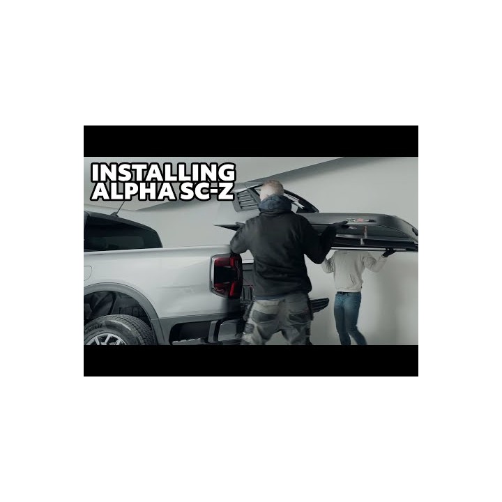 Fullbox Bed Cover, Alpha SC-Z, Ford Ranger Raptor Double Cab 2023 - Present - EDK.ro