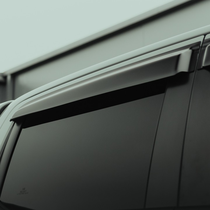 Wind Deflectors Set of 4, Trux Dark Smoked, Ford Ranger Raptor 2023 - Present - EDK.ro