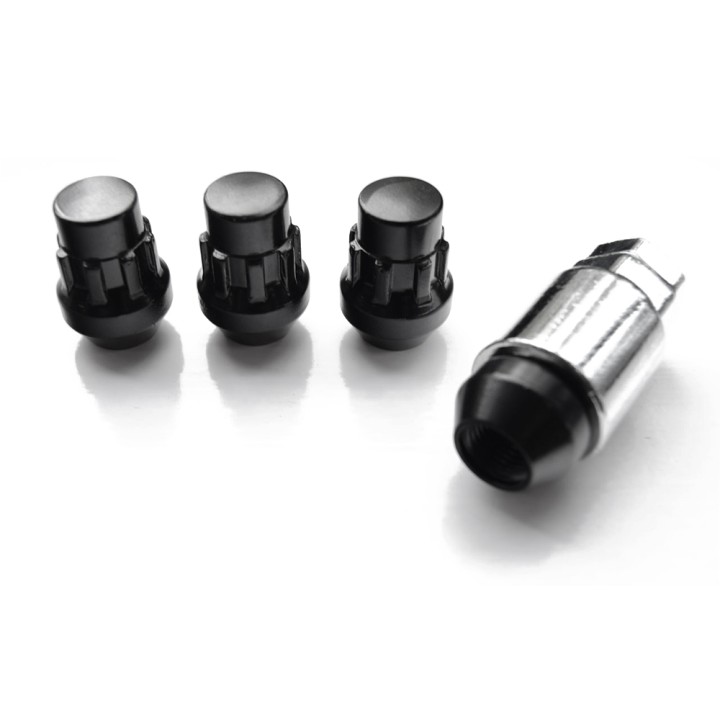 Set de 4 Piulițe Pentru Prezon, Predator 12mm x 1.5mm, Negru - EDK.ro