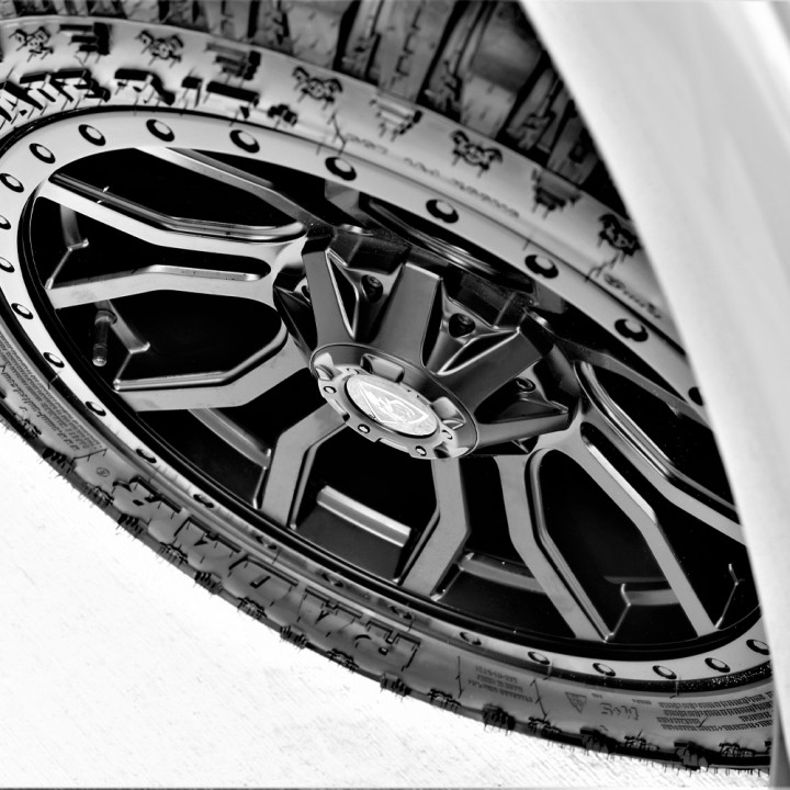 Alloy Wheel, Predator PANTHERA, 20", Black - EDK.ro