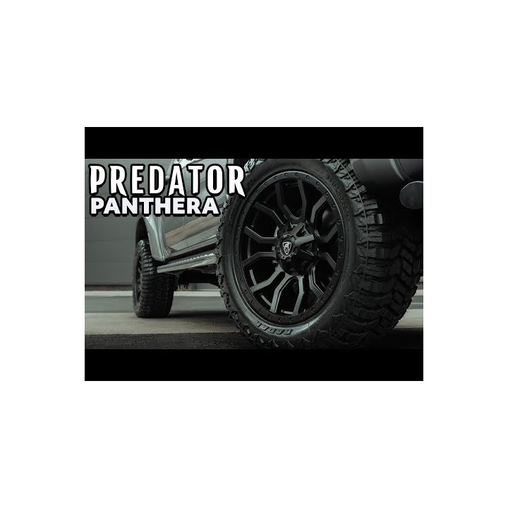 Alloy Wheel, Predator PANTHERA, 20", Black - EDK.ro
