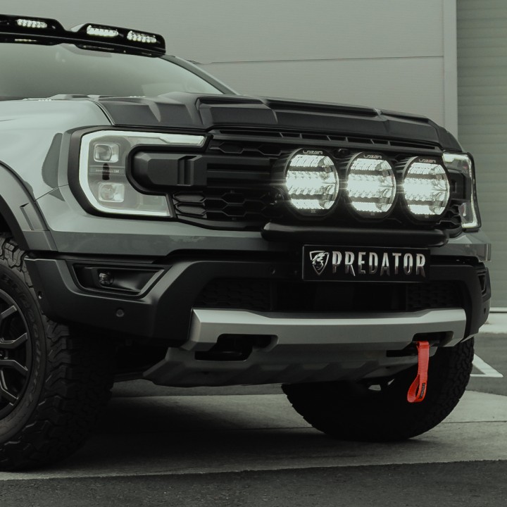 Tow Hook, Predator Raptor (Various Colours), Ford Ranger Double Cab 2023 - Present - EDK.ro