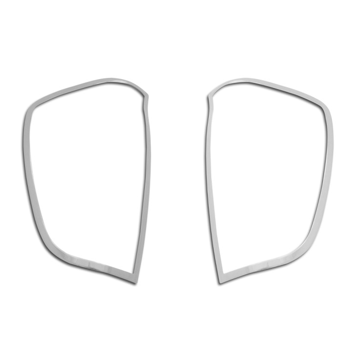 Rear Light Covers, Trux, Color Chrome, Great Wall Steed Double Cab 2012 - 2016 - EDK.ro