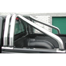 Rollbar Inox, Trux Double Hoop, Culoare Argintiu, Great Wall Steed Cabină Dublă 2012 - 2016 - EDK.ro