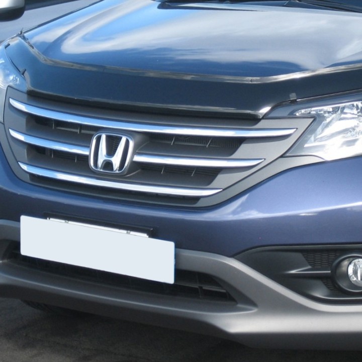 Deflector Capotă, Trux (Pre-Facelift), Culoare Fumuriu Închis, Honda CR-V 2012 - 2014 - EDK.ro