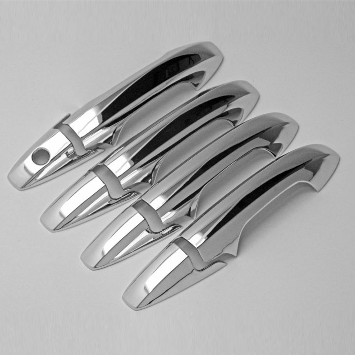 Door Handle Covers, Trux, Color Chrome, Honda CR-V 2006 - 2012 - EDK.ro