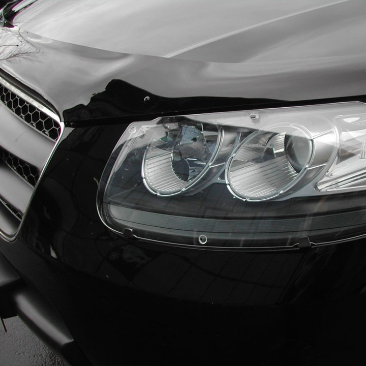 Deflector Capotă, Trux, Culoare Fumuriu Închis, Hyundai Santa Fe 2006 - 2012 - EDK.ro