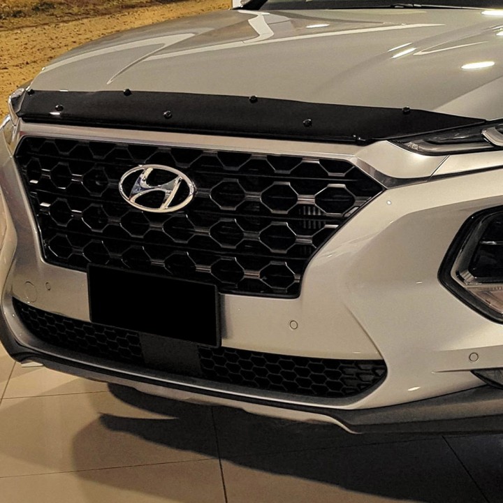 Deflector Capotă, Trux, Culoare Fumuriu Închis, Hyundai Santa Fe 2019 - Prezent - EDK.ro