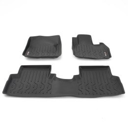 Floor Mats, Predator Set of 3D Ultra-Tray, Hyundai Santa Fe 2020 - Present - EDK.ro