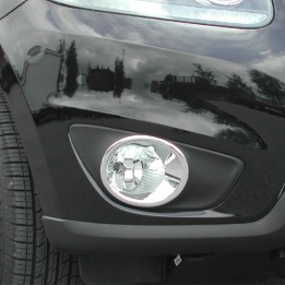 Kit de Integrare Proiectoare LED Omologate, Trux Chrome Fog Light Covers, Hyundai Santa Fe - EDK.ro