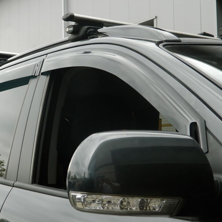 Set 4 Paravânturi, Trux, Culoare Fumuriu Închis, Hyundai Santa Fe 2006 - 2012 - EDK.ro