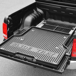 Sliding Bed Tray, Trux Steel with Plastic Top, Isuzu D-Max Double Cab / Extra Cab 2012 - Present - EDK.ro