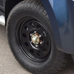 Steel Wheel, Trux Modular Steel Wheel, 17x8.0, 6x139, Black - EDK.ro