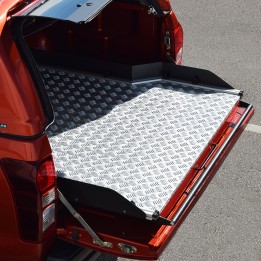 Platformă Glisantă pentru Benă, ProTop Full-Width - Alloy, Isuzu D-Max Cabină Dublă 2012 - 2020 - EDK.ro