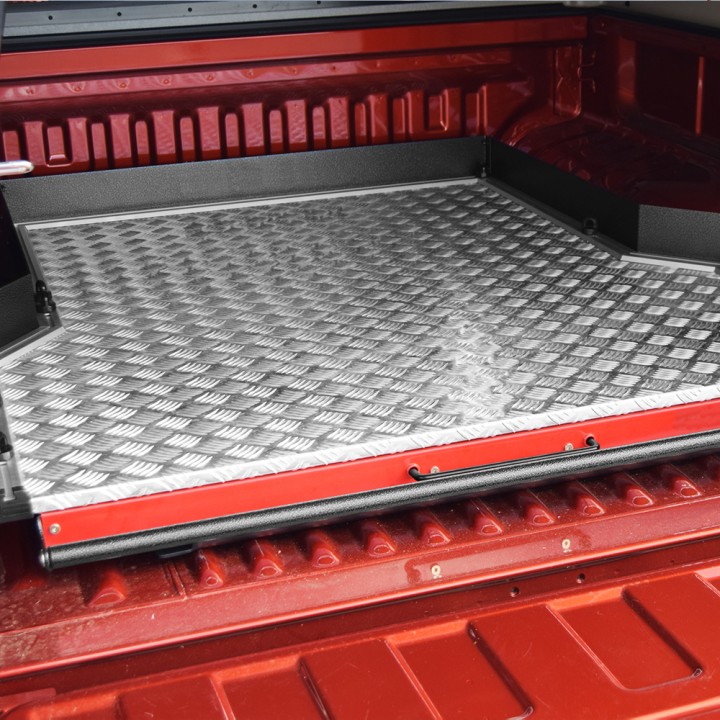 Platformă Glisantă pentru Benă, ProTop Full-Width - Alloy, Isuzu D-Max Cabină Dublă 2012 - 2020 - EDK.ro
