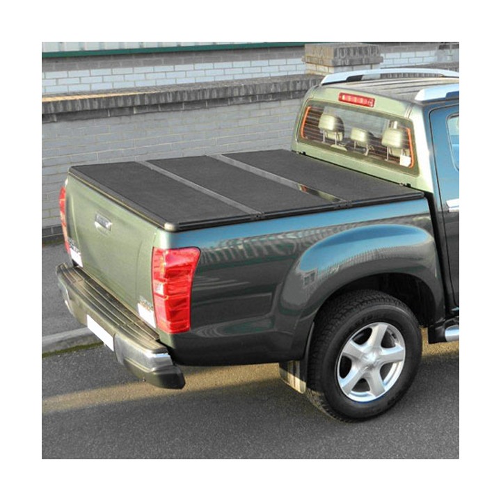 Lid Tonneau Bed Cover, Trux Tri-Fold, Isuzu D-Max Double Cab 2012 - 2020 - EDK.ro