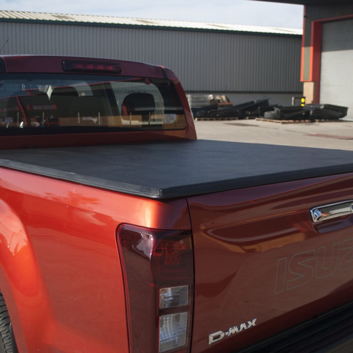 Soft Top Tonneau Bed Cover, Trux Tri-Fold, Isuzu D-Max Double Cab 2012 - 2020 - EDK.ro