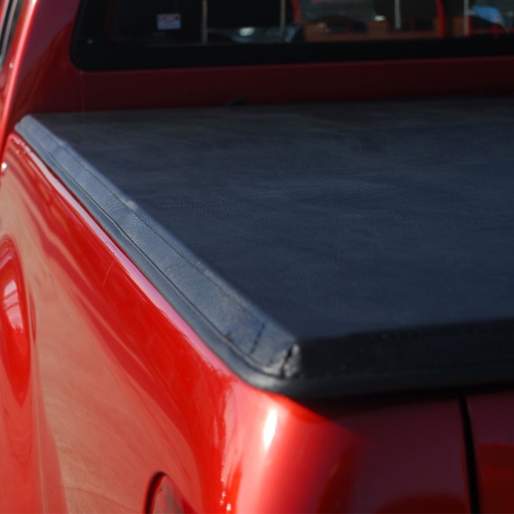 Soft Top Tonneau Bed Cover, Trux Tri-Fold, Isuzu D-Max Double Cab 2012 - 2020 - EDK.ro