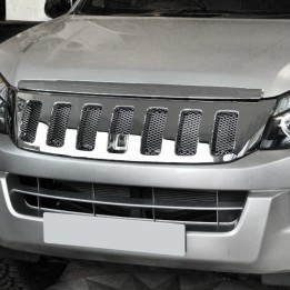 Front Grille, Trux Mesh Insert, Color Chrome, Isuzu D-Max Double Cab 2012 - 2016 - EDK.ro
