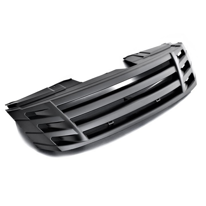 Grilă Față, Predator Horizontal, Culoare Negru Mat, Isuzu D-Max Cabină Dublă 2012 - 2016 - EDK.ro