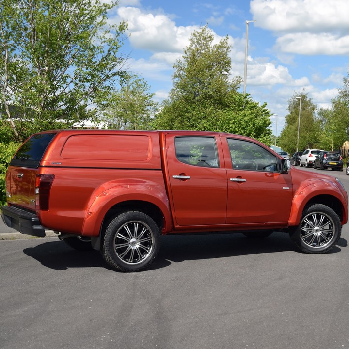 Închidere de Benă Tip Hardtop, Aeroklas Commercial, Isuzu D-Max Cabină Dublă 2012 - 2016 - EDK.ro