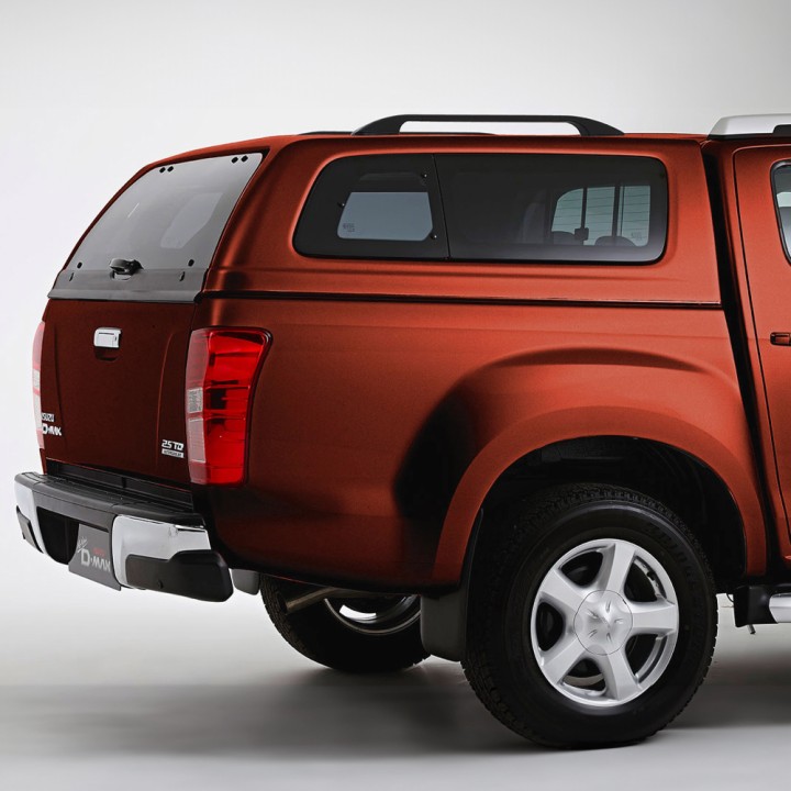 Hardtop Bed Cover, Aeroklas Leisure, Isuzu D-Max Double Cab 2012 - 2016 - EDK.ro