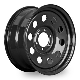 Steel Wheel, Trux Modular Steel Wheel, 18x8.0, Black - EDK.ro