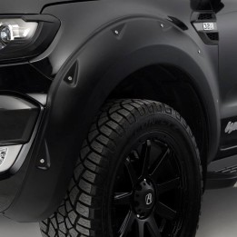 Extensie, Trux Wheel Arch S, Culoare Negru Mat, Isuzu D-Max Cabină Dublă 2012 - 2016 - EDK.ro