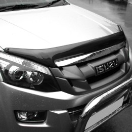 Bonnet Protector, Trux, Color Dark Smoke, Isuzu D-Max 2012 - 2016 - EDK.ro