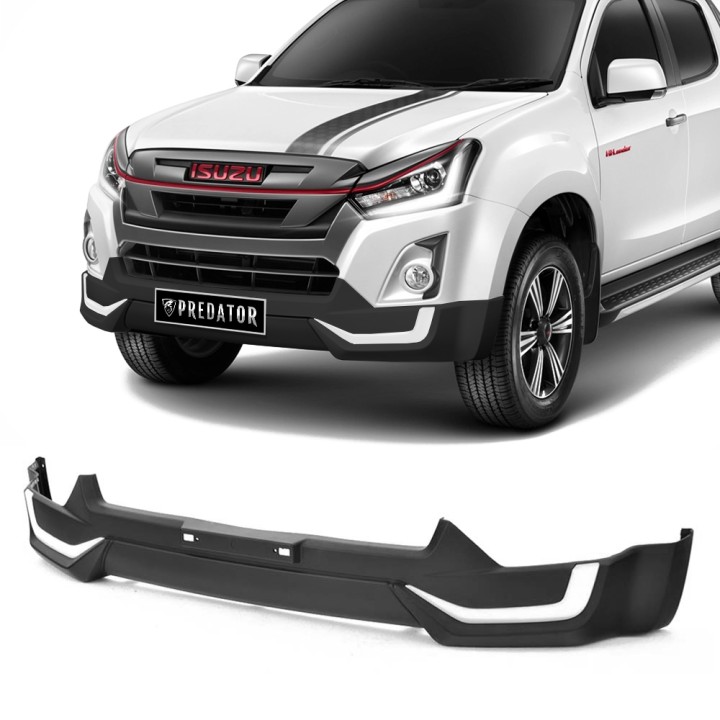 Spoiler Bară Față, Predator DRLs, Isuzu D-Max Cabină Dublă 2017 - 2020 - EDK.ro