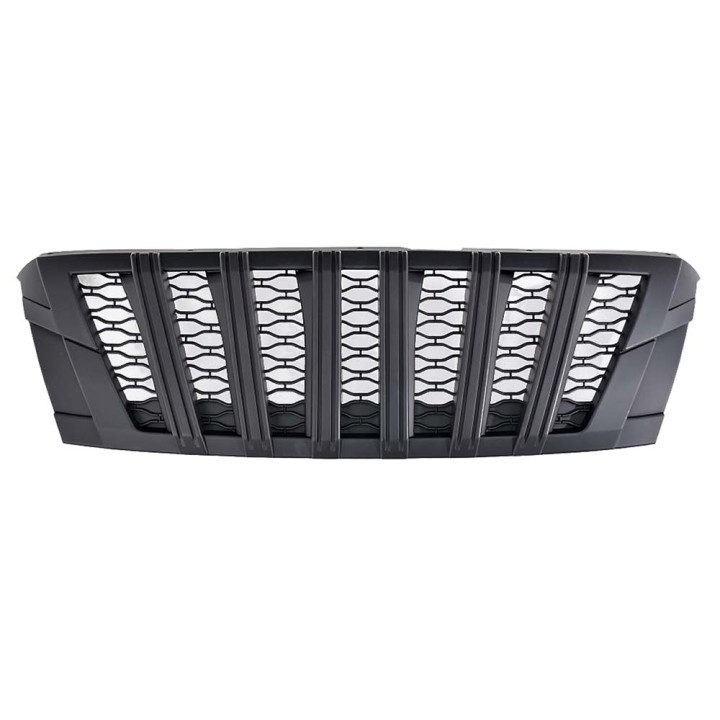 Grilă Față, Predator Vertical, Culoare Negru Mat, Isuzu D-Max Cabină Dublă 2017 - 2020 - EDK.ro