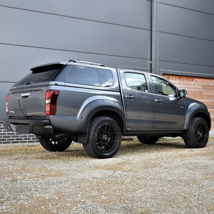 Închidere de Benă Tip Hardtop, Alpha Type-E, Isuzu D-Max Cabină Dublă 2017 - 2020 - EDK.ro