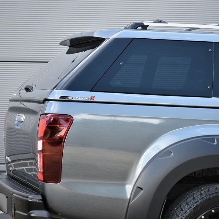Hardtop Bed Cover, Alpha Type-E, Isuzu D-Max Double Cab 2017 - 2020 - EDK.ro