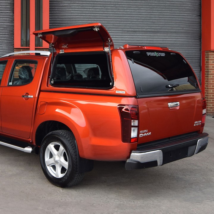 Închidere de Benă Tip Hardtop, ProTop Gullwing, Isuzu D-Max Cabină Dublă 2017 - 2020 - EDK.ro