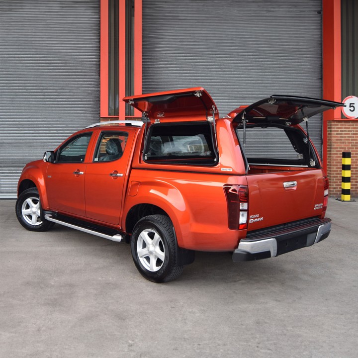 Închidere de Benă Tip Hardtop, ProTop Gullwing, Isuzu D-Max Cabină Dublă 2017 - 2020 - EDK.ro