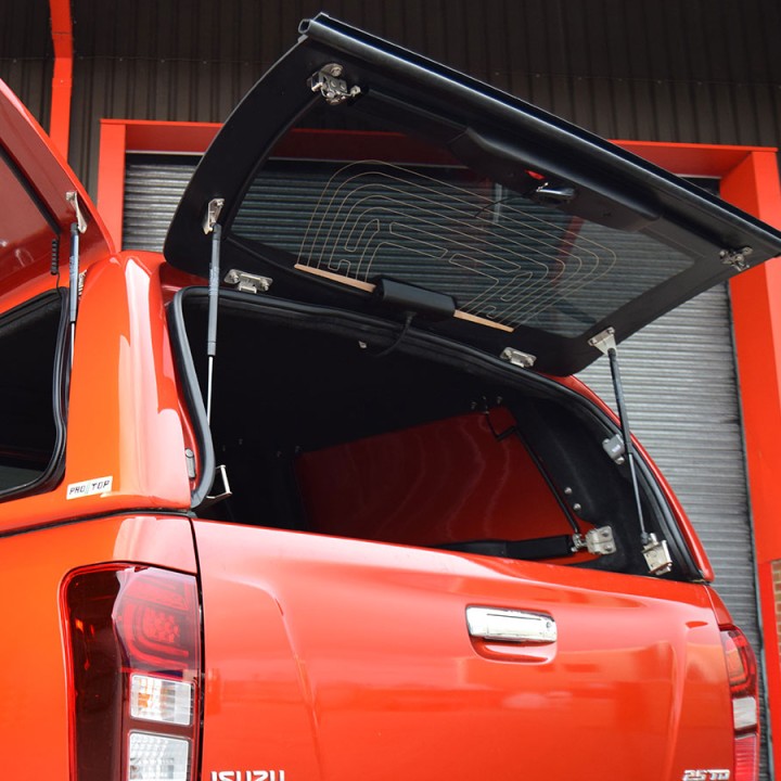 Închidere de Benă Tip Hardtop, ProTop Gullwing, Isuzu D-Max Cabină Dublă 2017 - 2020 - EDK.ro