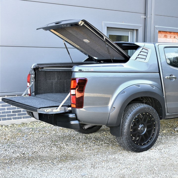 Fullbox Bed Cover, Alpha SC-Z, Isuzu D-Max Double Cab 2017 - 2020 - EDK.ro