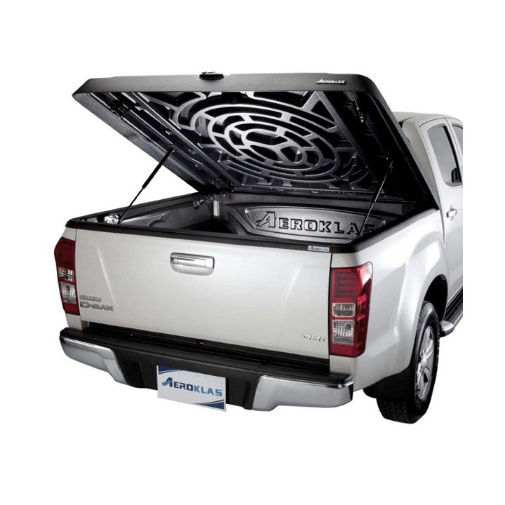 Lid Tonneau Bed Cover, Aeroklas Speed, Isuzu D-Max Double Cab 2017 - 2020 - EDK.ro