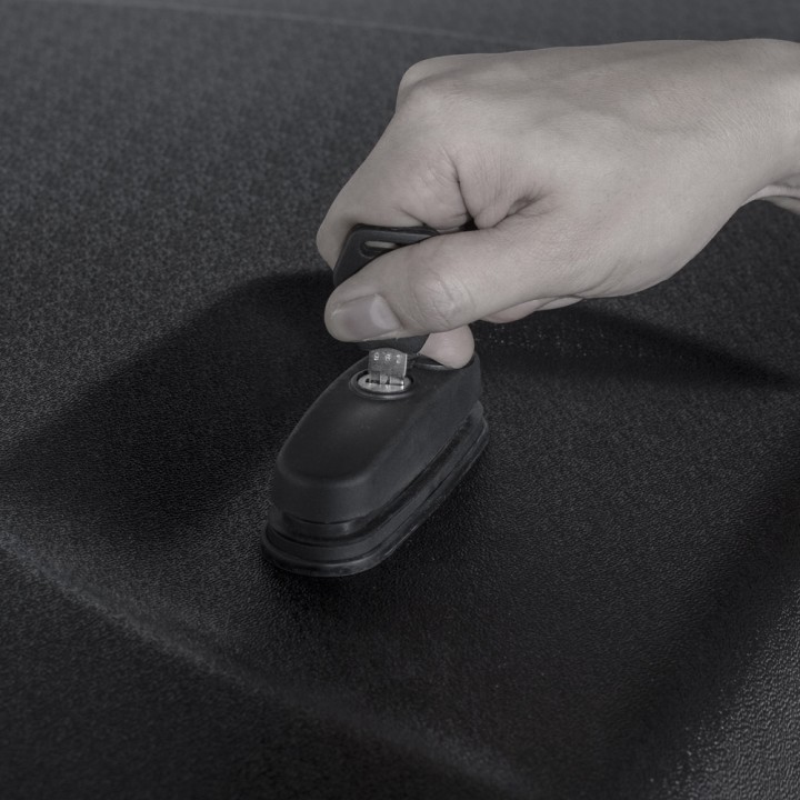 Lid Tonneau Bed Cover, Aeroklas Speed, Isuzu D-Max Double Cab 2017 - 2020 - EDK.ro
