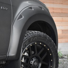 Extensie, Trux Wheel Arch S, Culoare Negru Mat, Isuzu D-Max Cabină Dublă 2017 - 2020 - EDK.ro